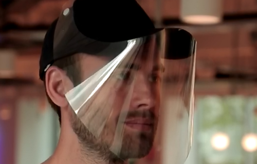 Face Protection - Baseball Cap Visor Face Protection - Baseball Cap Visor