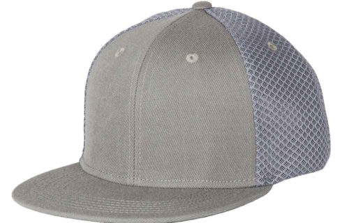 C6622 – Sneaker Mesh 6 Panel Flat Peak Snapback Cap