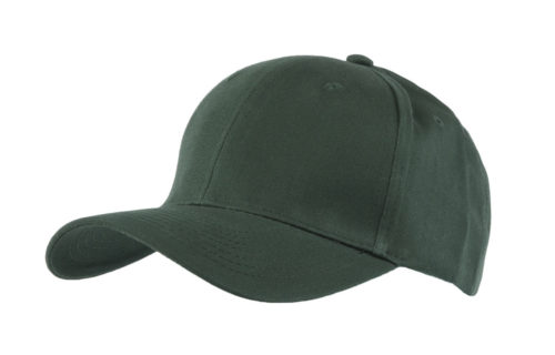 C6701 – 100% Brushed cotton 6 Panel cap with brass Buckle Adjuster