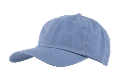 C6711 – Unstructured Washed 100% Cotton Chino 6 Panel cap with buckle adjuster.