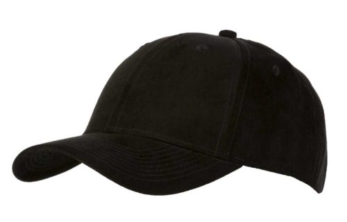 C6724 – 100% Polyester Faux Suede 6 Panel Cap with Buckle Adjuster