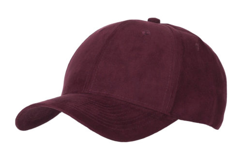 C6724 – 100% Polyester Faux Suede 6 Panel Cap with Buckle Adjuster