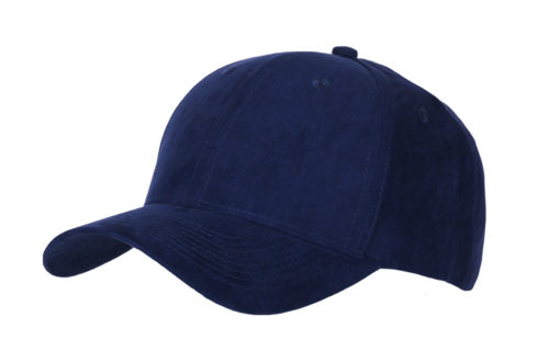 C6724 – 100% Polyester Faux Suede 6 Panel Cap with Buckle Adjuster