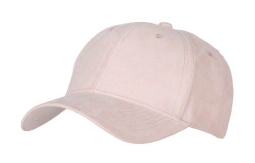 C6724 – 100% Polyester Faux Suede 6 Panel Cap with Buckle Adjuster