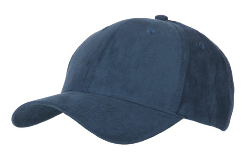 C6724 – 100% Polyester Faux Suede 6 Panel Cap with Buckle Adjuster