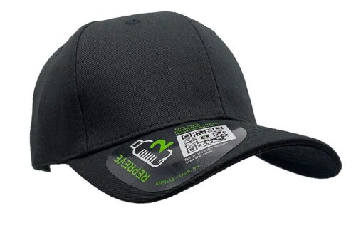 C6742 – 100% Recycled Repreve 6 panel Baseball Cap