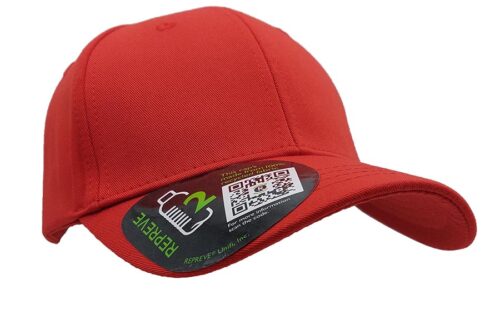 C6742 – 100% Recycled Repreve 6 panel Baseball Cap