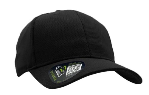 C6748 – 100% Recycled Repreve 6 panel Airtex fabric Baseball Cap