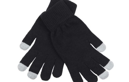 SMG001 – Acrylic/Spandex Knitted Smartphone Gloves with active touch fingertips